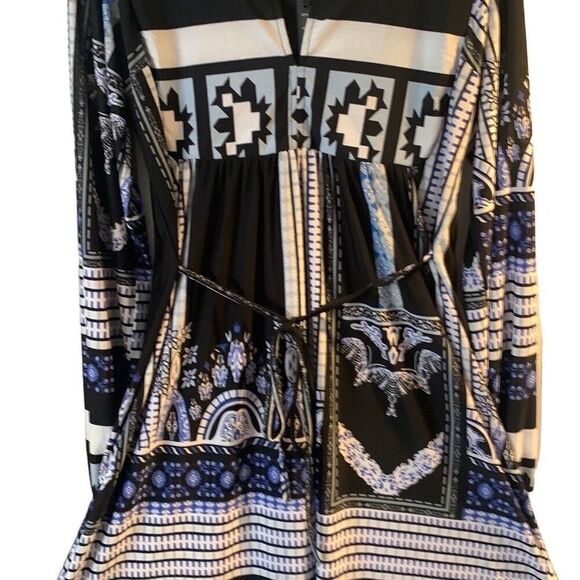 New Women’s Reborn Dress Sz XL Festive Casual Hippie Boho Classic Style Comfort - Picture 9 of 11